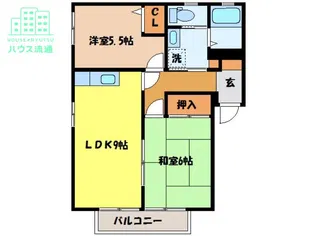 フレグランスヒルズ【1階】の間取り