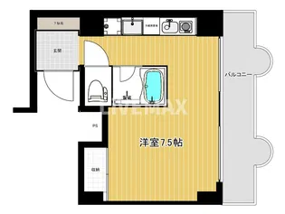 サンシティ烏丸【6階】の間取り