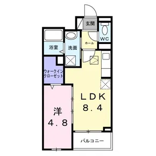 Prosperarプロスペラー【1階】の間取り