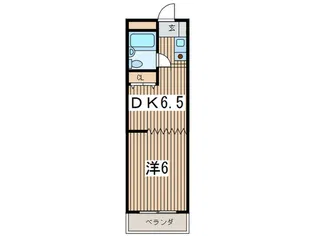 大和中央マンション【4階】の間取り