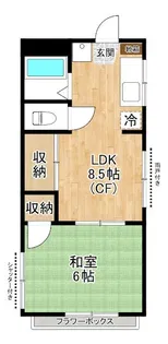 ユウハウス【2階】の間取り