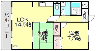 エクシブI番館【5階】の間取り
