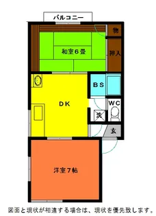 サクレクールA【2階】の間取り