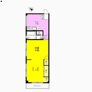 杉浦マンション【2階】の間取り