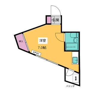 ヤゴトハウス【6階】の間取り