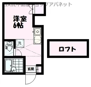 アリス新潟第一【1階】の間取り