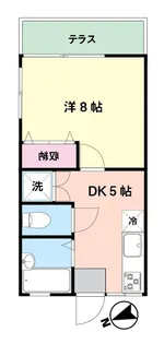 東海ハイム【1階】の間取り