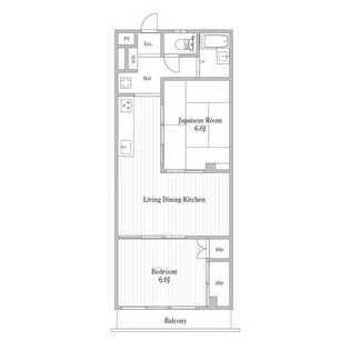 神奈川県藤沢市羽鳥3【マンション】の間取り