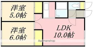 テーラマンション【2階】の間取り