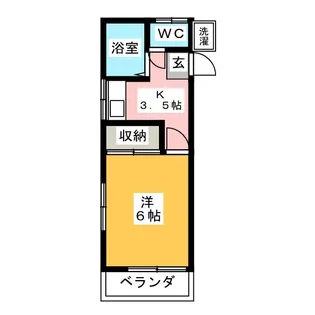 第2コーポ北村【2階】の間取り