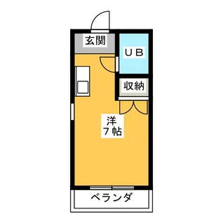伊藤マンション【2階】の間取り