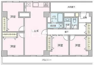 フェリス辰巳台【2階】の間取り