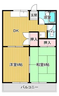 山之尻マンション【3階】の間取り