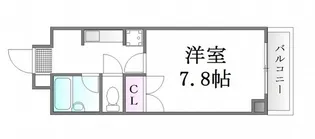 ドミールウエスト【4階】の間取り