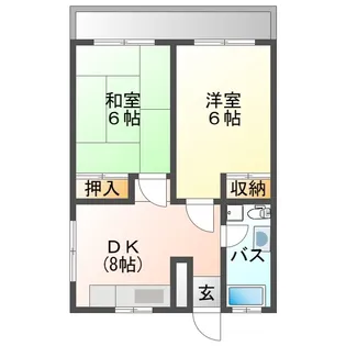 ツチダビル【4階】の間取り