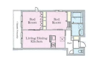 アーバンクレスト【2階】の間取り