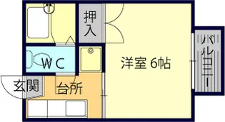 コーポラック【1階】の間取り