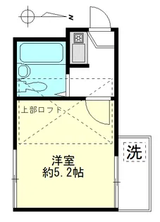 東京都世田谷区大原2【アパート】の間取り
