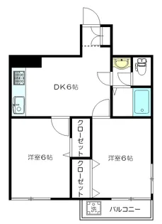 セブンスターマンション第5大森【7階】の間取り