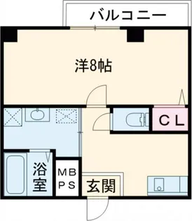 エヌエムスワサントオンズノース【1階】の間取り