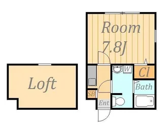 アヴニール【2階】の間取り