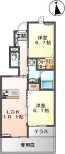 SteinfeldII【1階】の間取り