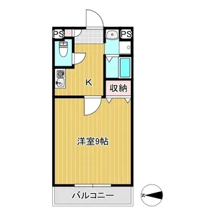 PEN COURT【2階】の間取り