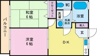 ハウスハイグレードII【2階】の間取り