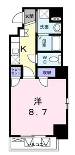 ヒルクレスト広尾【5階】の間取り