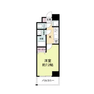 大阪府大阪市西区川口2【マンション】の間取り