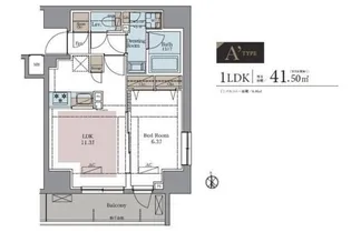 ラグゼナ八王子新町【10階】の間取り