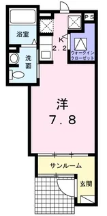 フレミールヴァンC【1階】の間取り
