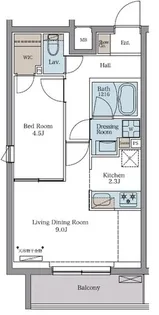 東京都大田区萩中3【マンション】の間取り