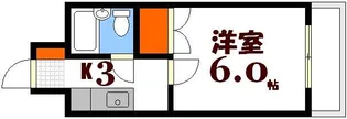 房尾本店2丁目ビル【8階】の間取り