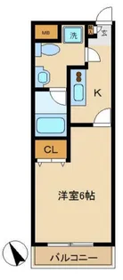 1Kの間取り画像