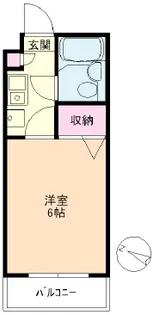 日神パレス千川【2階】の間取り