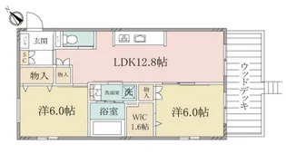 (シニア限定)へーベルヴィレッジ西千葉春日~ヘーベルVillage春日【1階】の間取り