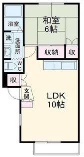 エスポワァール【2階】の間取り