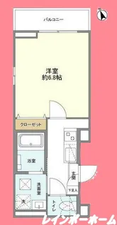 東京都江戸川区東葛西5【アパート】の間取り