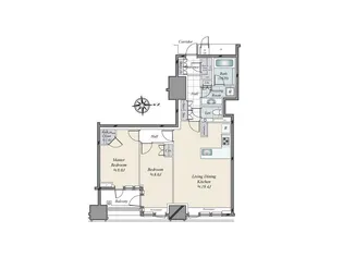 三田ガーデンヒルズ イーストヒル【5階】の間取り