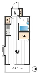 グラシオーズメゾン【2階】の間取り