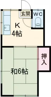 高山荘【2階】の間取り