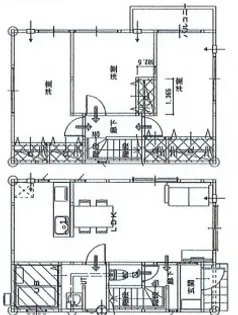 埼玉県川越市大字的場【一戸建】の間取り