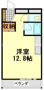 フィールドハウス末広弐番館【2階】の間取り