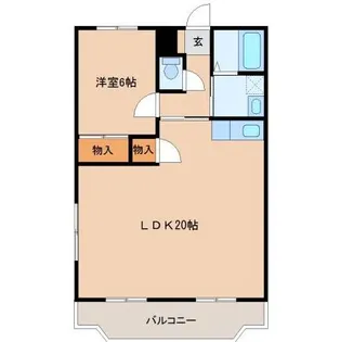 レガシー栄【4階】の間取り