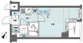 フェニックス代田橋North【3階】の間取り