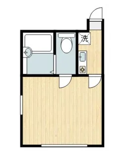 シャンテ小菅II【1階】の間取り