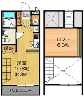 サンヴィアーレMX-IV【1階】の間取り