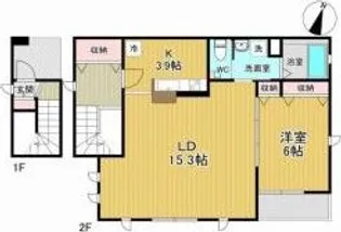 エチュード笹塚の間取り
