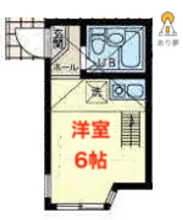 ユナイト南太田ジヴェルニー【1階】の間取り